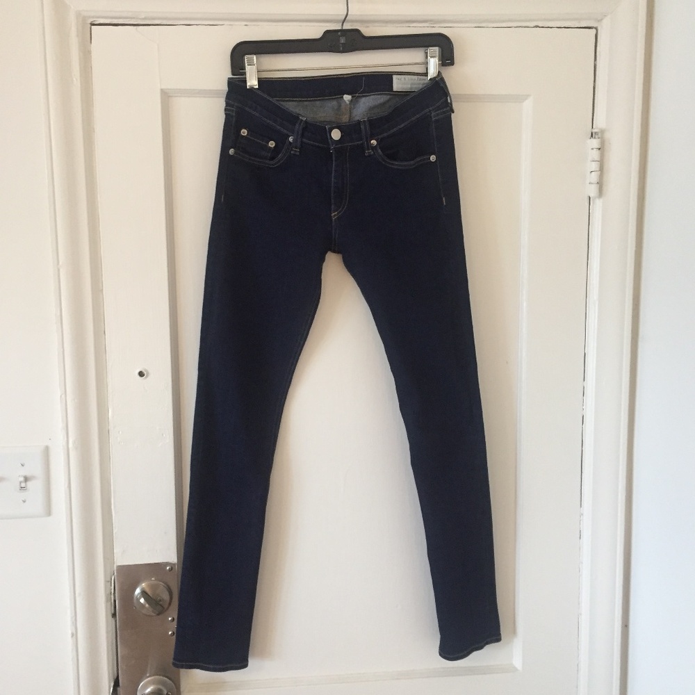 Rag & Bone Dark Wash Skinny Jeans - Size 27